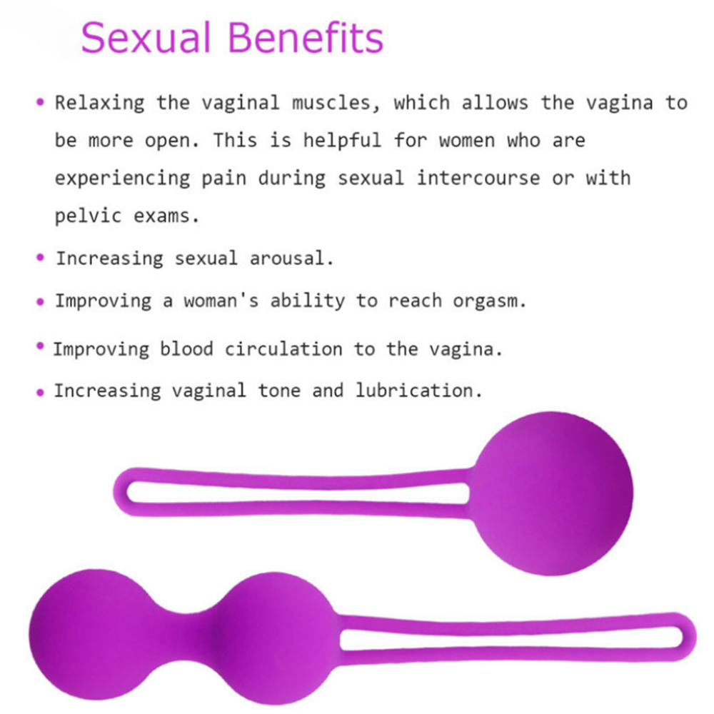 Set Safe Silicone Smart Ball Kegel Balls (Sets or single) Ben Wa Ball Vagina Tighten Exercise Machine Vaginal Geisha Ball Sex Toys for Women