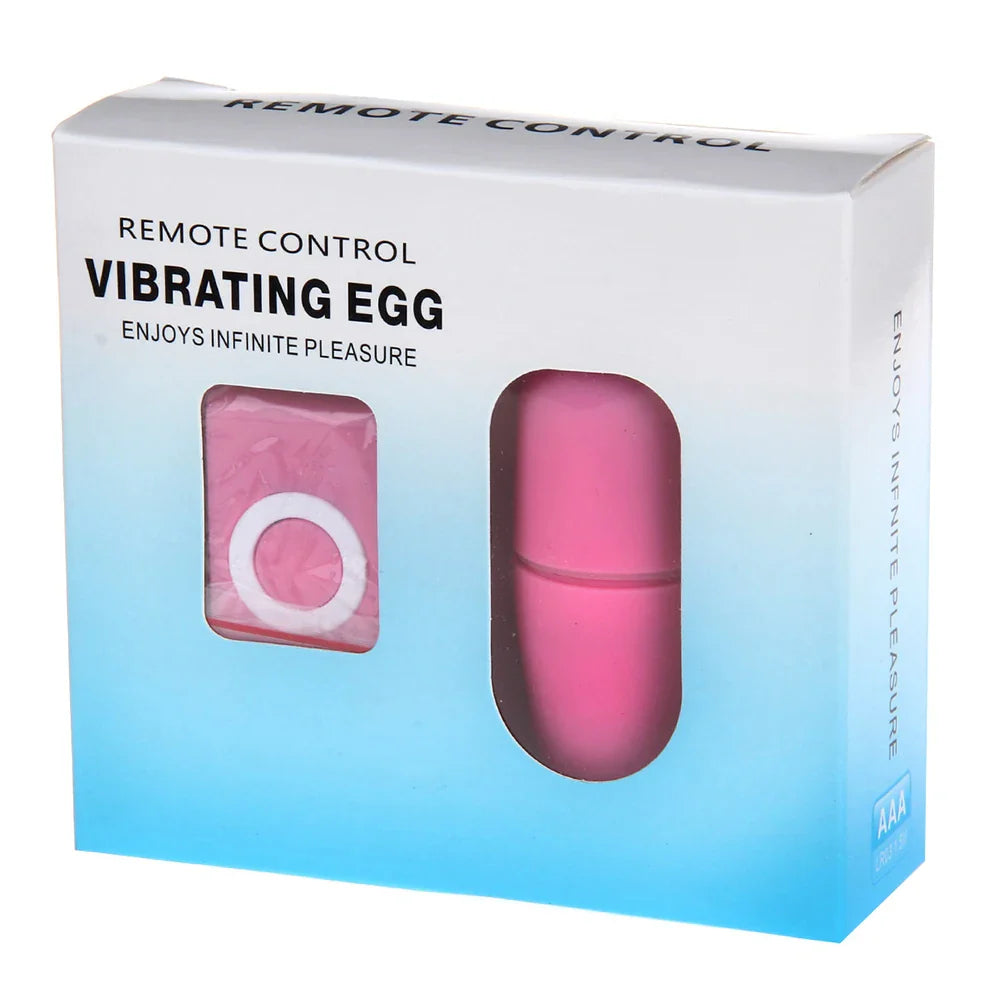 20 Speed Wireless Remote Control Pantie Vibrators Mini Bullet Love Egg Female For Woman - fromasia2america.shop