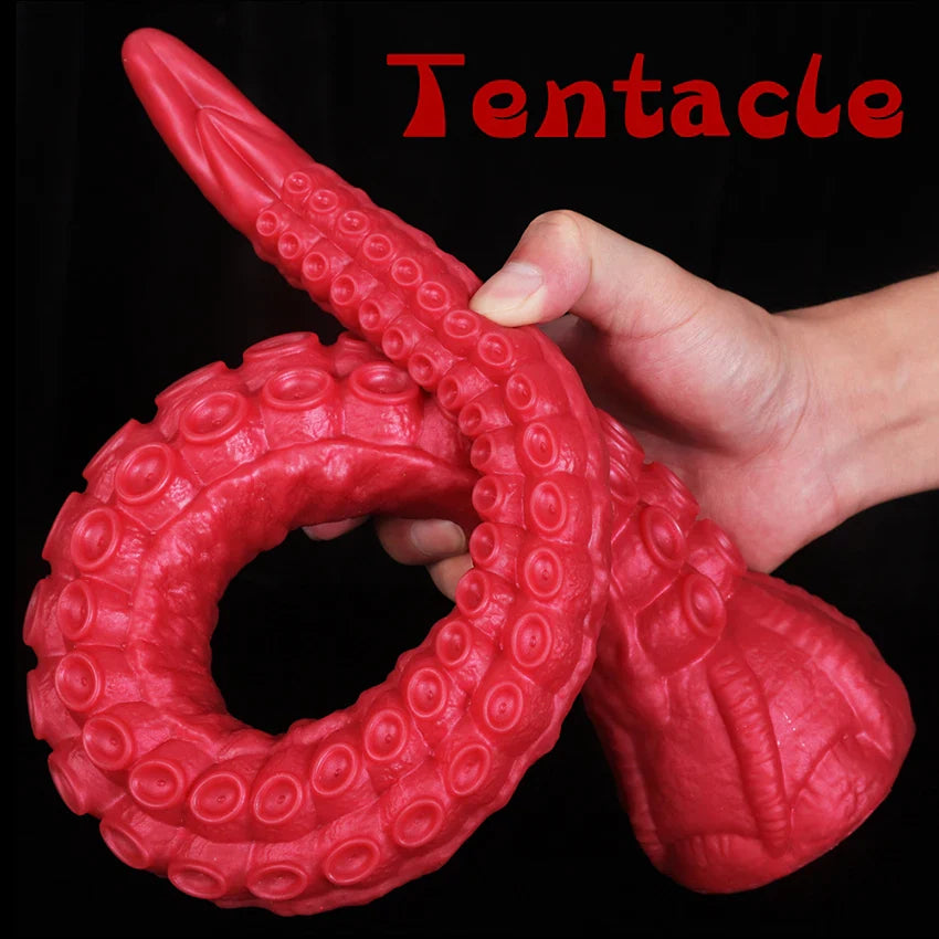 Anal Butt Plug Anus Vagina Dilator Octopus Tentacle Dildo Sex Toys For Women Men - fromasia2america.shop