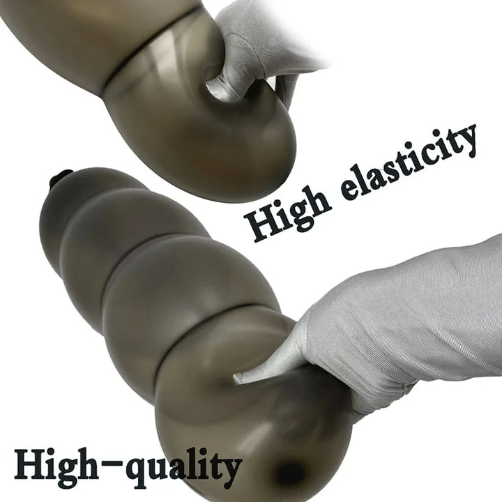 Bead Inflatable Anal Plug Built-in Big Butt Plug Dildo Pump Bdsm Toy - fromasia2america.shop