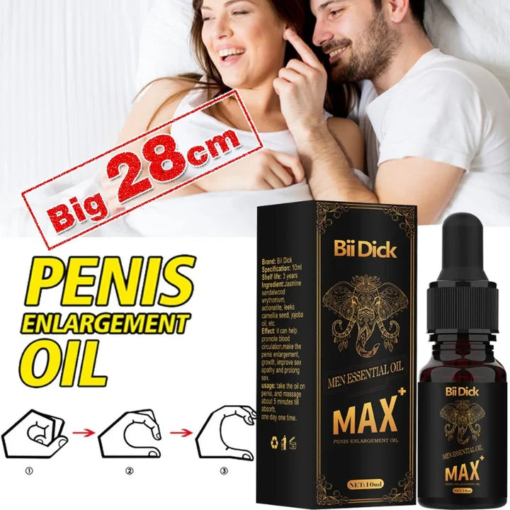 10pcs Pennies Enlargement Oil Penis Thickening Growth Increase Big Dick Enlarge For Men - fromasia2america.shop