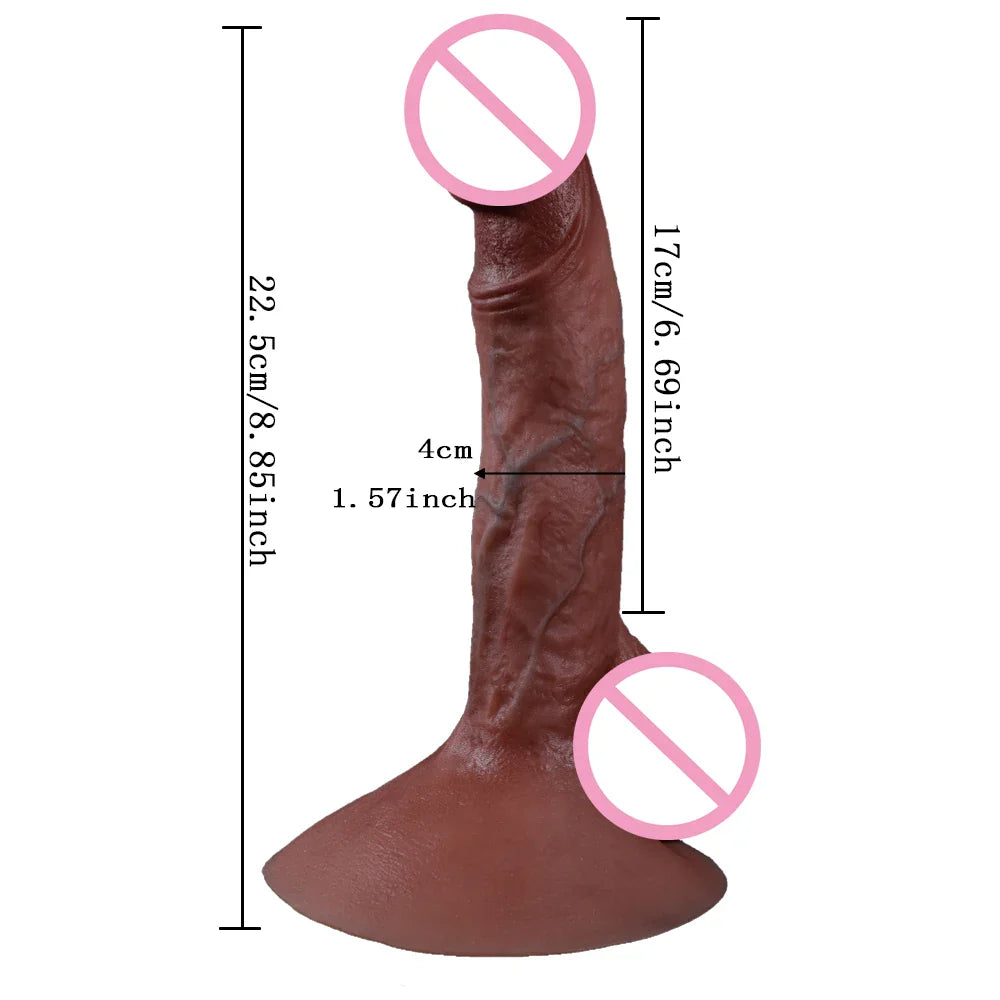 Dildo Real Penis Dick Cock Silicone with Suction Cup Strapon Women - fromasia2america.shop