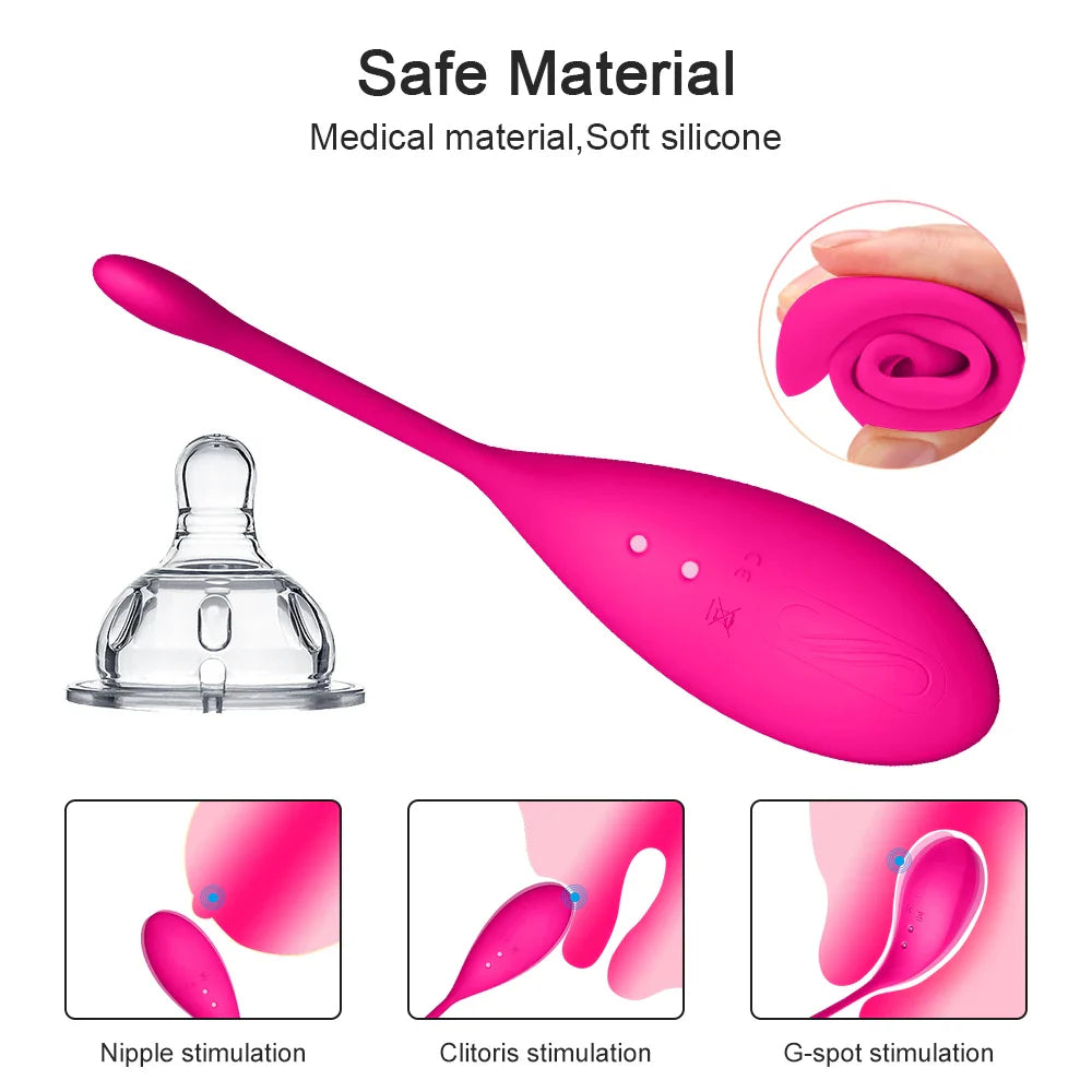 Massage Vibrator Love Egg Clitoris Stimulator Masturbator G Spot Vaginal Balls Women Couples - fromasia2america.shop