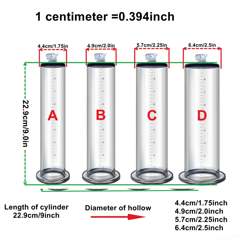 Acrylic Penis Pump Vacuum Pump Manual Penis Enlarger - fromasia2america.shop