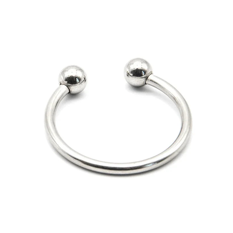 Penis Ring Head Glans Stimulating Stainless Steel Penis Ring For Male - fromasia2america.shop