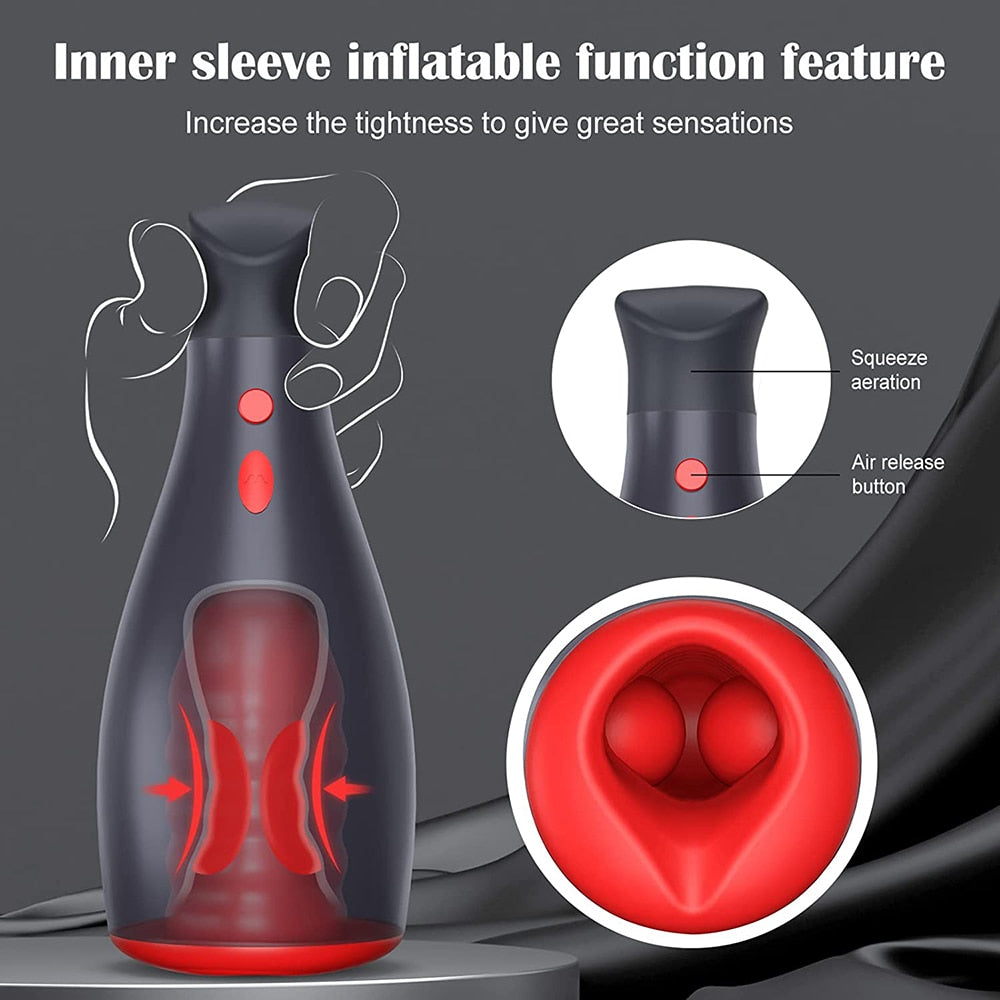 Automatic Male Masturbator Inflatable Penis Pump Machine for Men