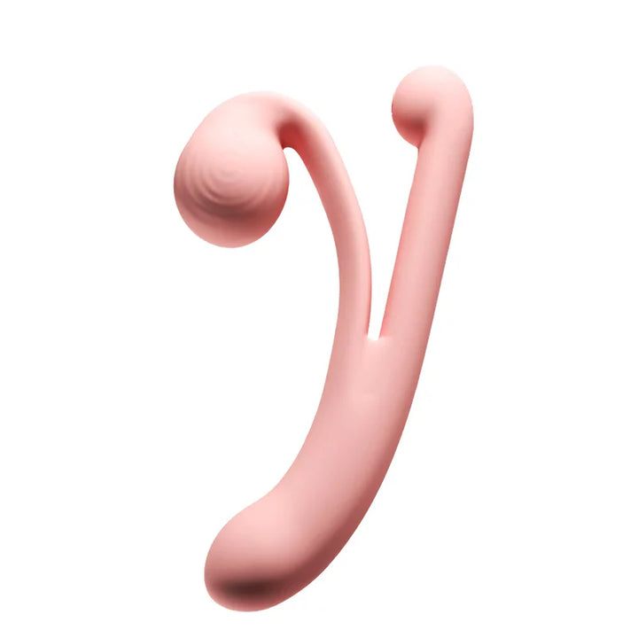 2 In 1 Dildo Telescopic G-Spot Rabbit Vibrator for Women - fromasia2america.shop