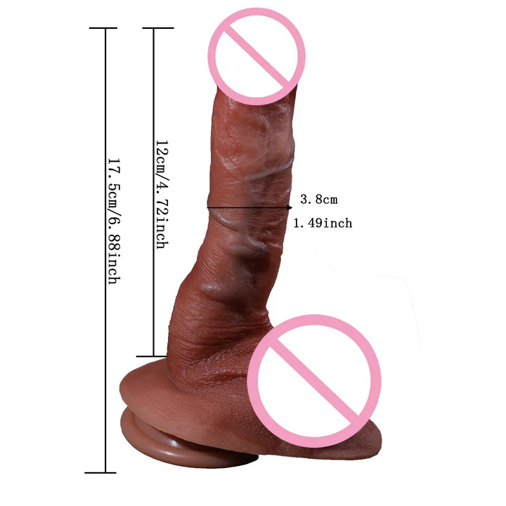 Dildo Real Penis Dick Cock Silicone with Suction Cup Strapon Women - fromasia2america.shop