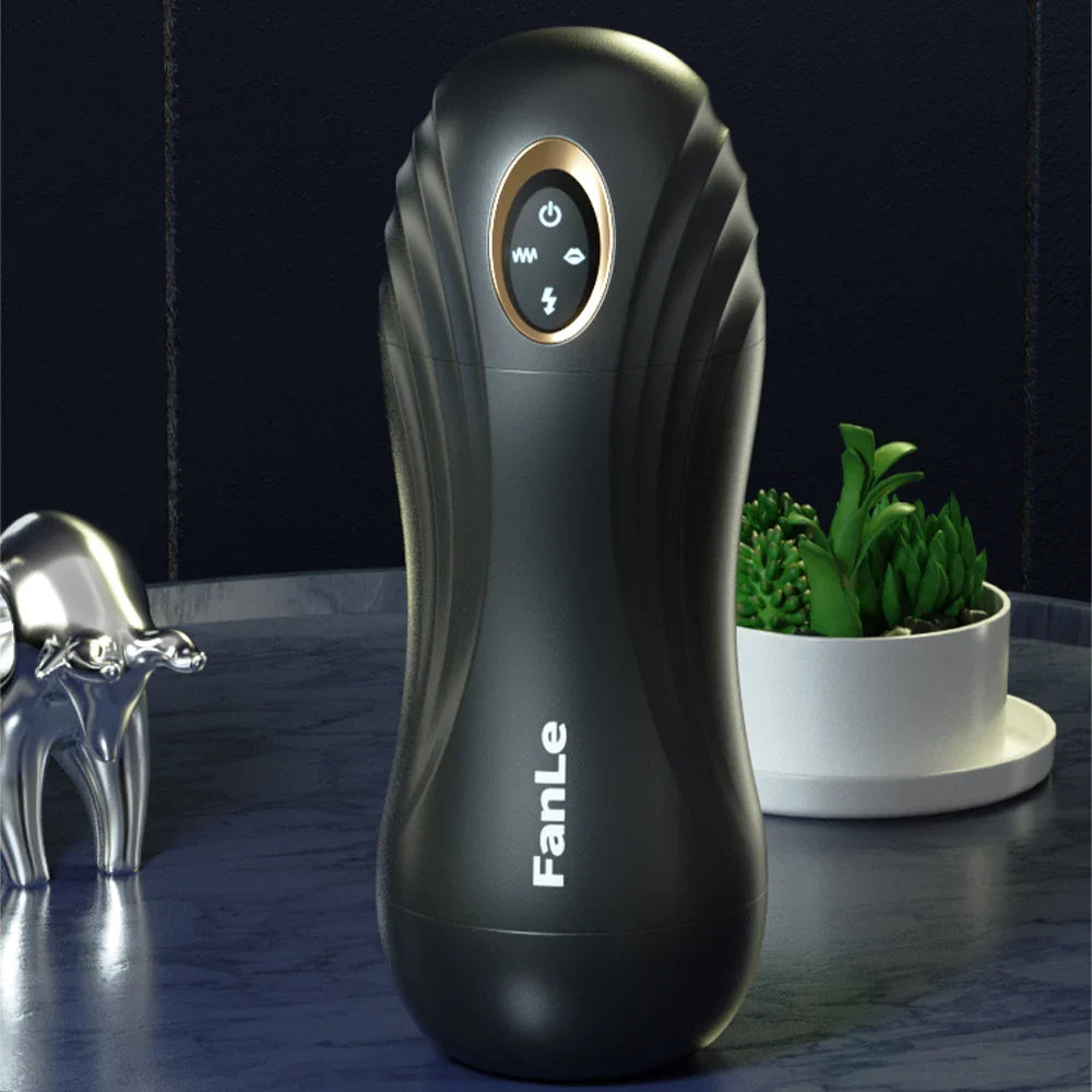 Automatic Sucking Male Masturbator Cup Real Vaginal Vibrator Sex Toy For Men - fromasia2america.shop