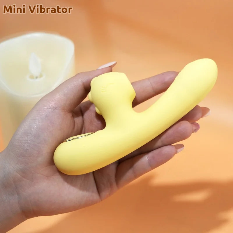 rabbit vibrator clitoral sucking stimulation g spot vibrator 18 adult products women - fromasia2america.shop