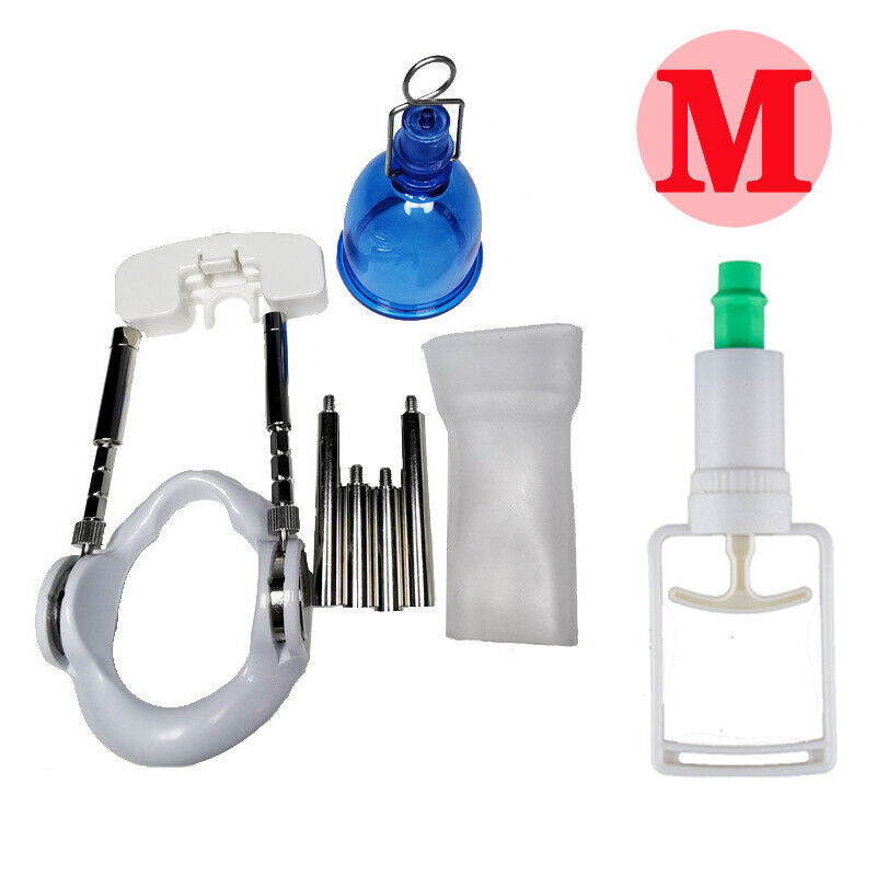 Manual Penis Extender Enlargement Set Masturbator Vacuum Pump for Men