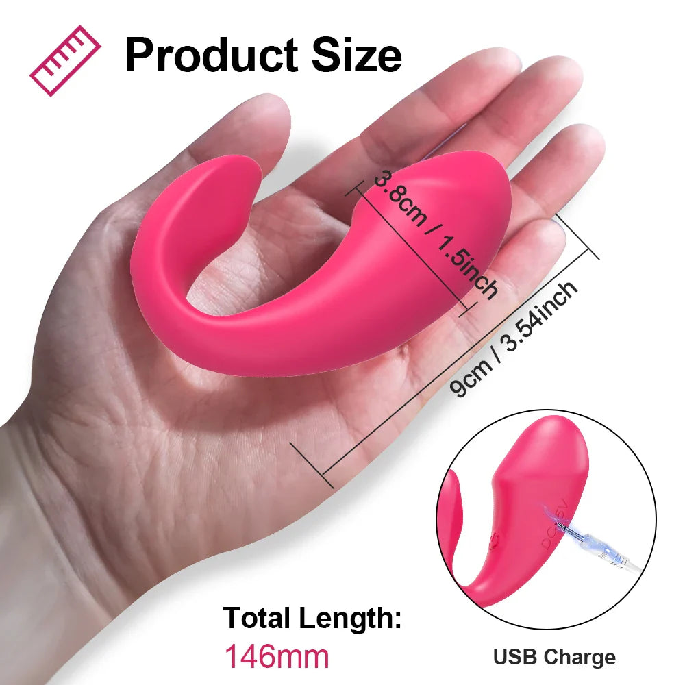 APP Vibrator Bluetooth Dildo Female for Women Wireless Remote Control Vibrators Wear Vibrating Love Egg Toy - fromasia2america.shop