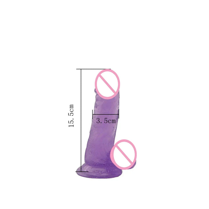 Giant Long Jelly Dildo Penis Sex Toy Women Gay Rubber Dick Unisex - fromasia2america.shop