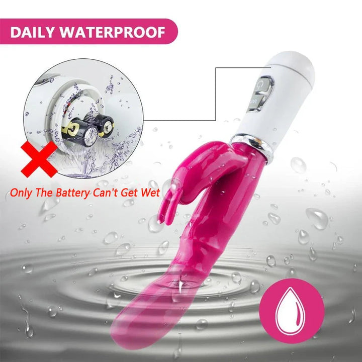 12 Speed Strong Rabbit Vibrator Clitoris Stimulator G-spot Massager Adult Sex Toys For woman - fromasia2america.shop