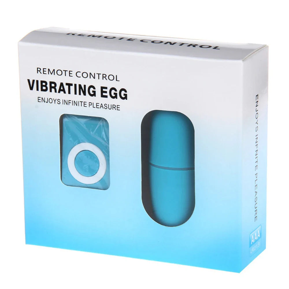 20 Speed Wireless Remote Control Pantie Vibrators Mini Bullet Love Egg Female For Woman - fromasia2america.shop