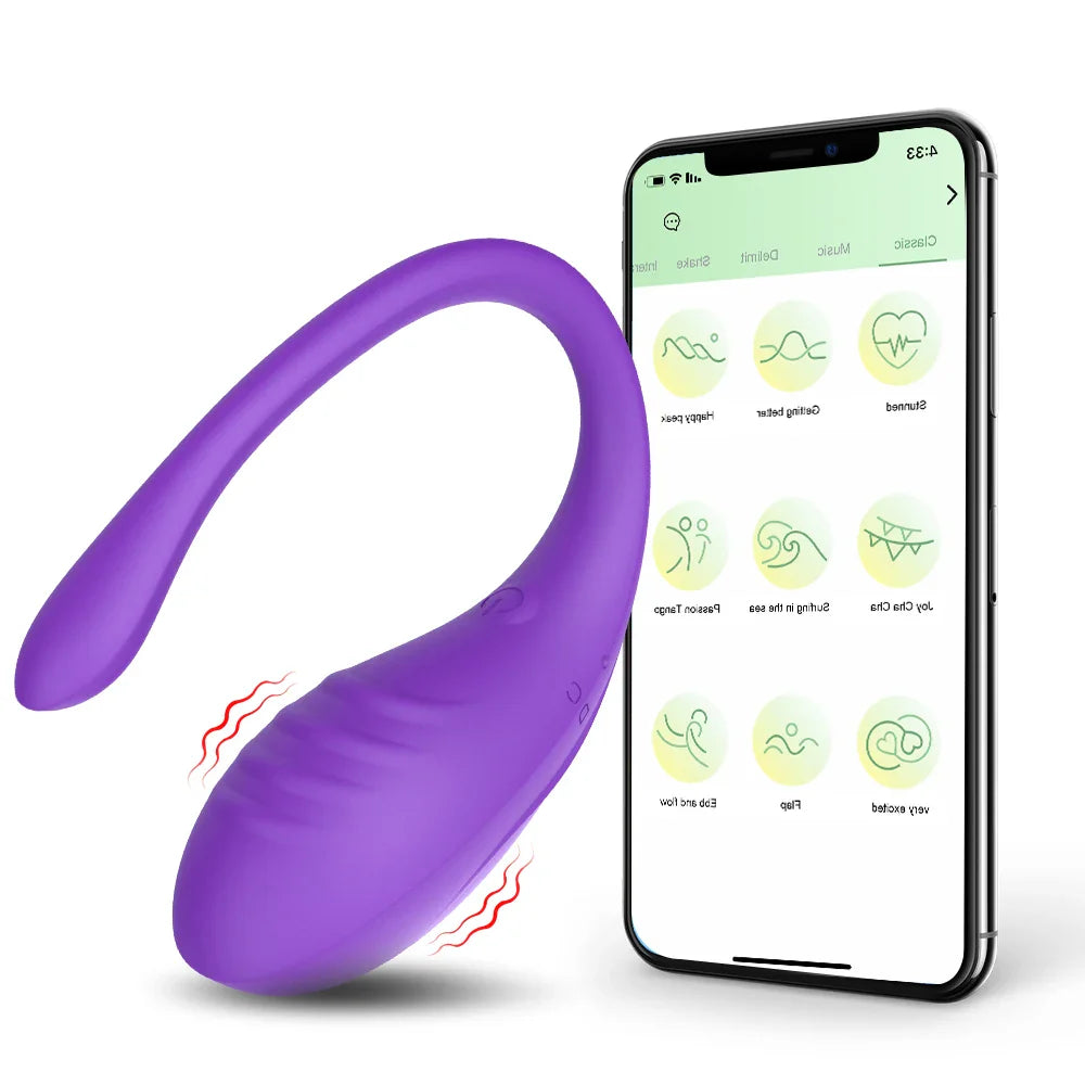 Anal Vibrating Egg Wireless Female Massager for Women - fromasia2america.shop