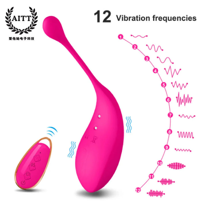 Massage Vibrator Love Egg Clitoris Stimulator Masturbator G Spot Vaginal Balls Women Couples - fromasia2america.shop