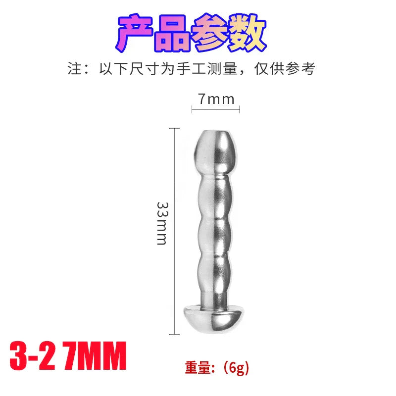 31 Style Stainless Steel Hollow Urethral Catheter Dilator Gay Horse Eye Stimulate Men Penis Plug - fromasia2america.shop