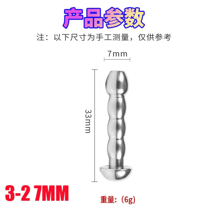 31 Style Stainless Steel Hollow Urethral Catheter Dilator Gay Horse Eye Stimulate Men Penis Plug - fromasia2america.shop