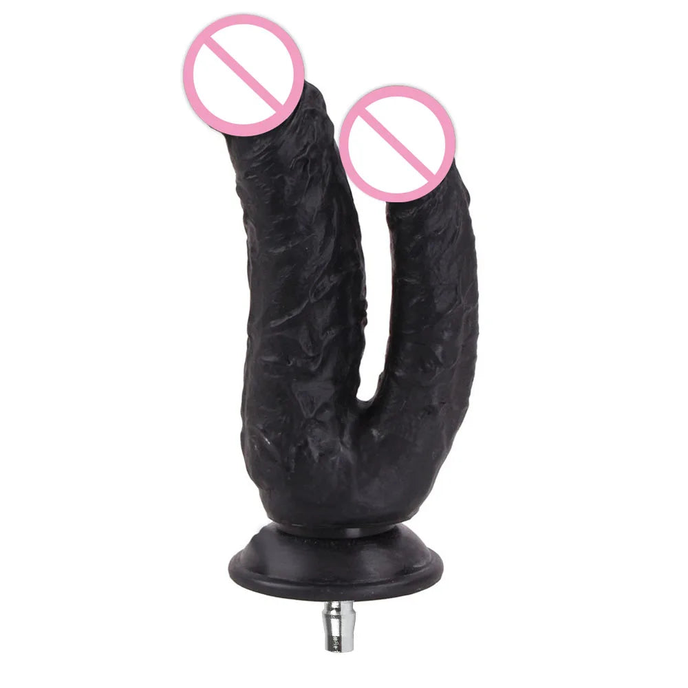 Vac-u-lock Plug Double Dildos for Attachment for Women Sex Toy Strap on Two Dildo - fromasia2america.shop