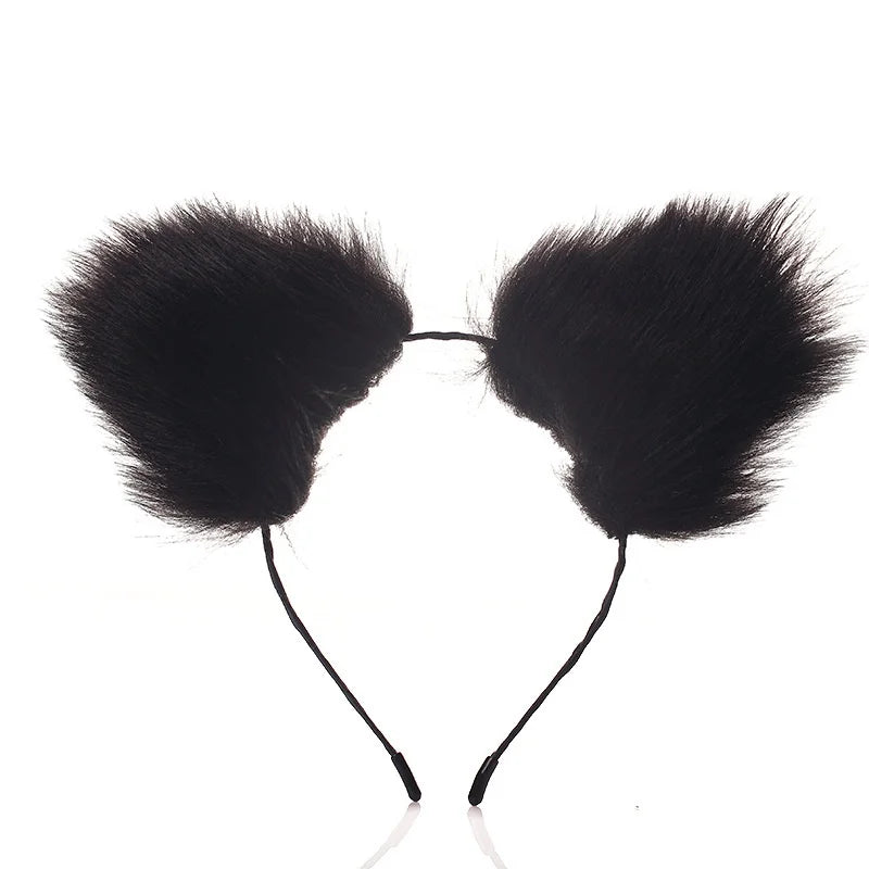 Exotic Sexy Accessories Bdsm Plush Handcuffs Blindfold Anal Tail Plug - fromasia2america.shop