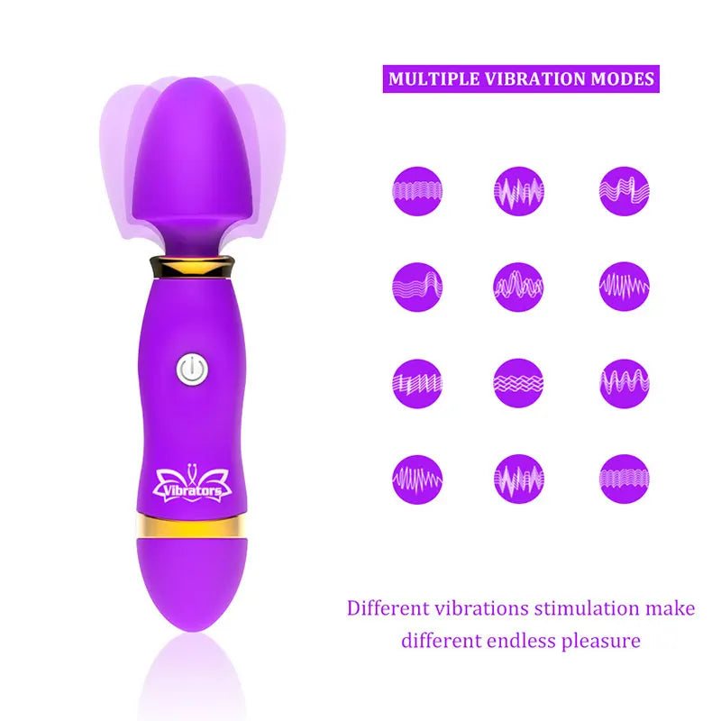 Vibrator Vagina Massager Clitoris Butt Plug Anal For Woman Men - fromasia2america.shop