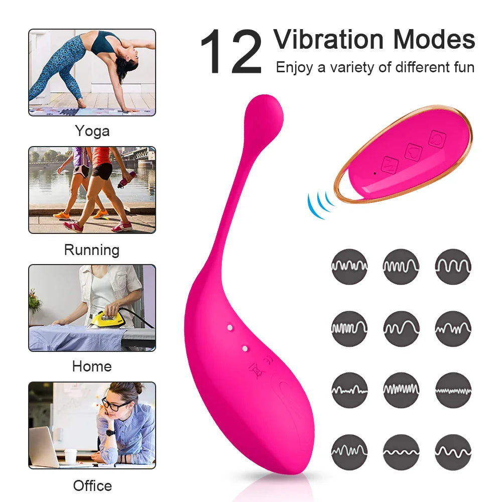 Massage Vibrator Love Egg Clitoris Stimulator Masturbator G Spot Vaginal Balls Women Couples - fromasia2america.shop