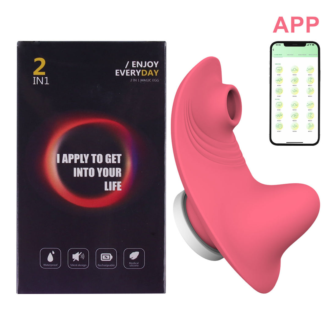 Wearable Mini Vibrator For Women Clitoris Sucker App Bluetooth Remote Control Vibro On Sexy Panties Adults Sex Toys Stimulator