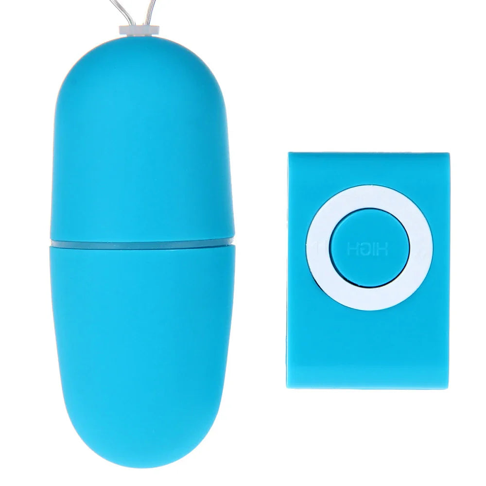 20 Speed Wireless Remote Control Pantie Vibrators Mini Bullet Love Egg Female For Woman - fromasia2america.shop