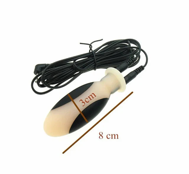 Adults Electro Shock Pulse Anal Butt Plug Electric Vaginal Plug Jump EggsFor Woman - fromasia2america.shop