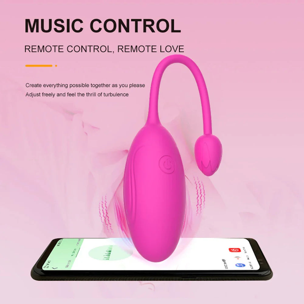 APP Control Vibrating Egg for Women Vibrator Clitoris Stimulation - fromasia2america.shop