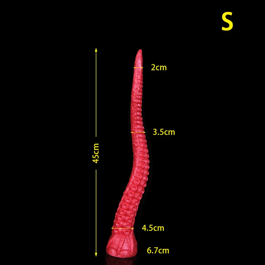 Anal Butt Plug Anus Vagina Dilator Octopus Tentacle Dildo Sex Toys For Women Men - fromasia2america.shop