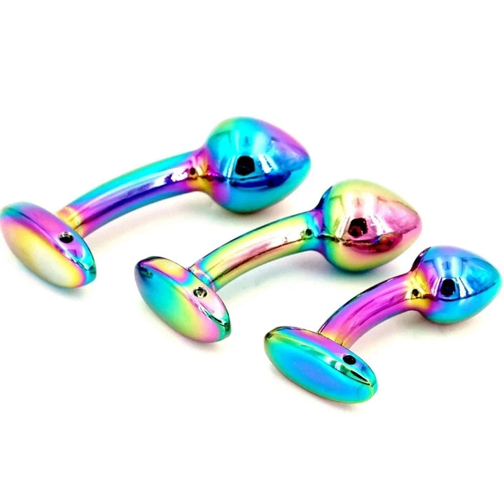 Metal Prostate Massage small large anal beads butt plug Anus Stimulator - fromasia2america.shop