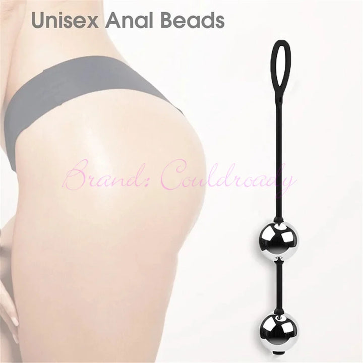 Butt Plug Silicone Rope Ben Wa Geisha Balls Weighted Vaginal Kegel Exerciser Erotic Sex Toys for Woman - fromasia2america.shop