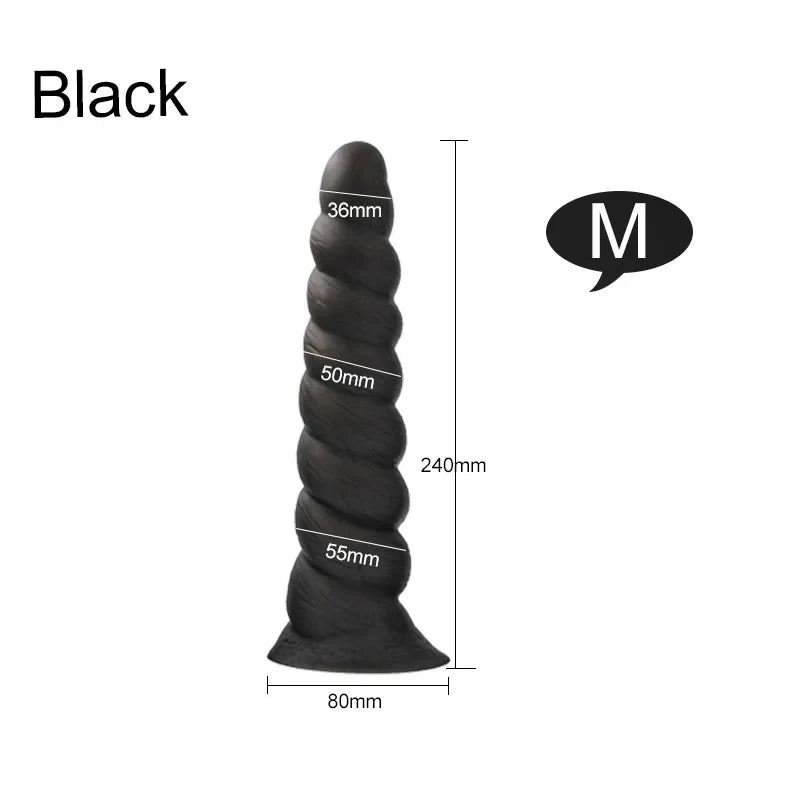 Anal Plug with Suction Cup Butt Plug Realistic Dildo for Men and Women - fromasia2america.shop