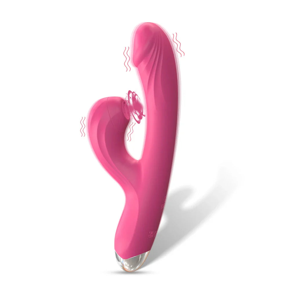 G Spot Rabbit Vibrator for Women Clit Sucking Stimulation Dildosfor Couple - fromasia2america.shop