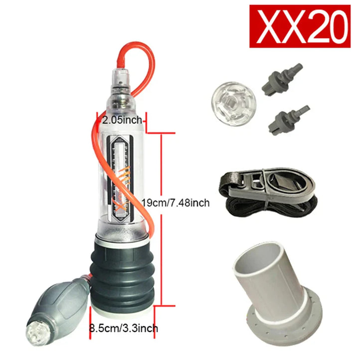 Penis Pump Penis Enlargement Enhancer Water Spa Vacuum Pump For Men - fromasia2america.shop