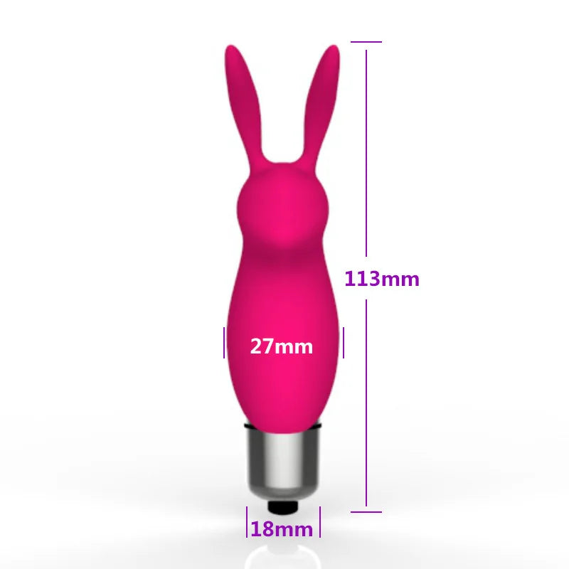 Rabbit Shape Vibration Clit Stimulation Adult Sex Toy Vibrating Jump Love Egg for Women Female - fromasia2america.shop