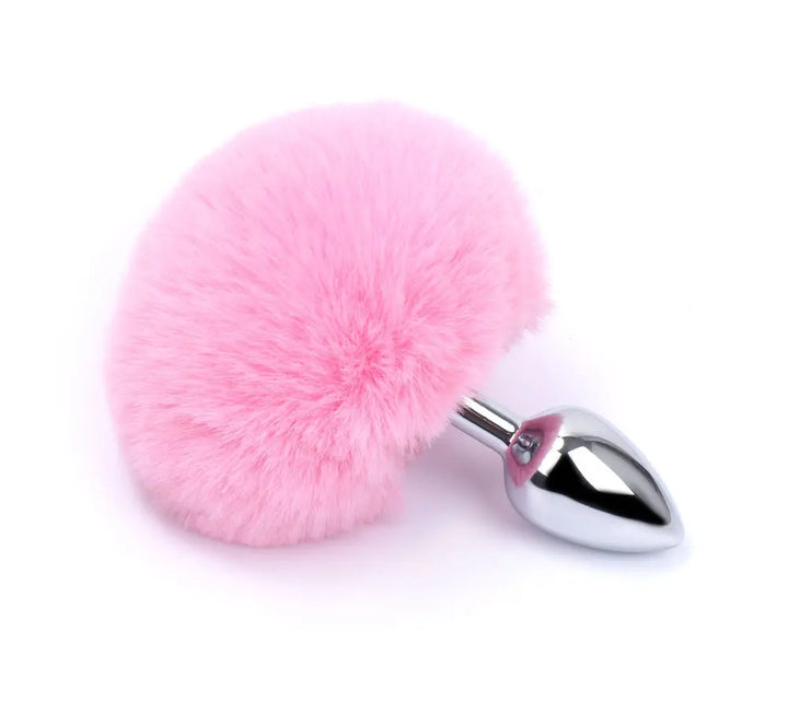 BDSM Sex Toys Hair Ball Rabbit Tail Anal Plug - fromasia2america.shop