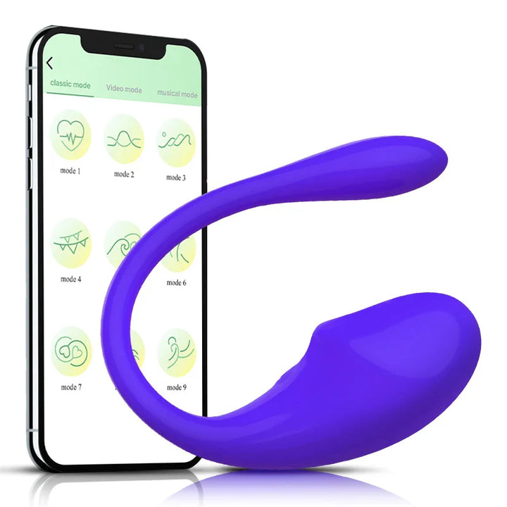 APP Bluetooth Control Vibrator for Women Clitoris G Spot Vagina Dildo Wearable Massager Jumping Eggs - fromasia2america.shop