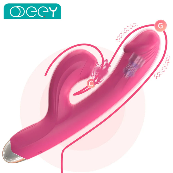 G Spot Rabbit Vibrator for Women Clit Sucking Stimulation Dildosfor Couple - fromasia2america.shop