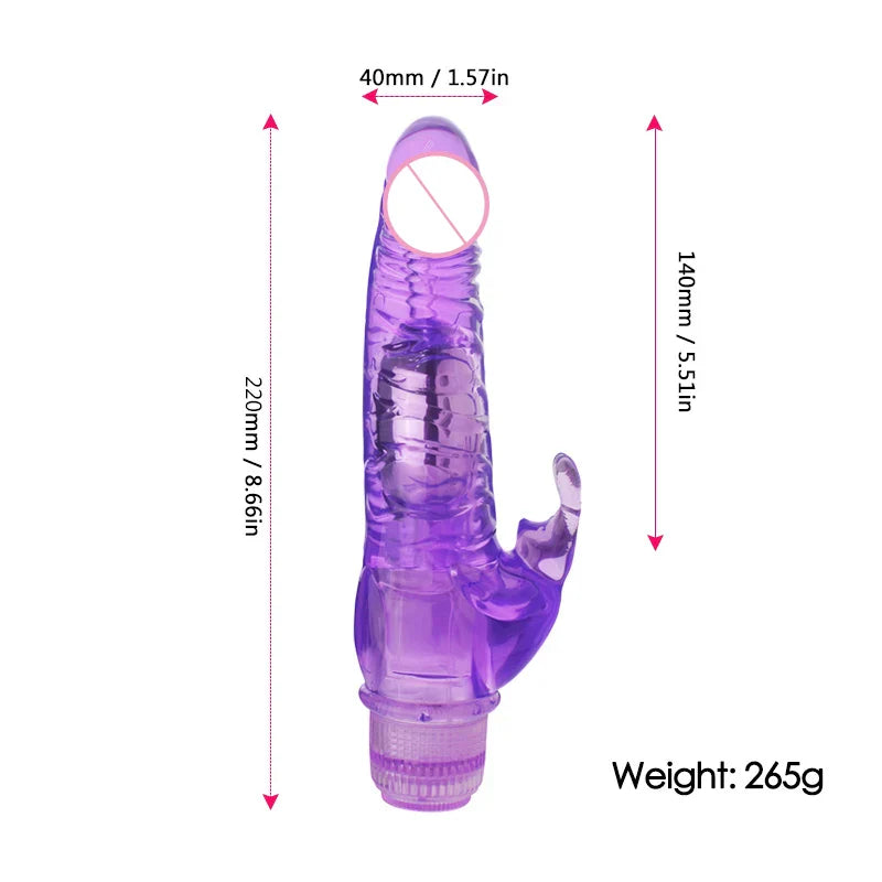 Big Dildos Pussy Clit Stimulation Vagina Massager Female Masturbation for Women - fromasia2america.shop