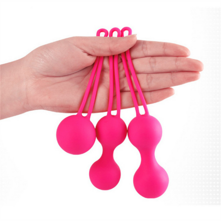 Set Safe Silicone Smart Ball Kegel Balls (Sets or single) Ben Wa Ball Vagina Tighten Exercise Machine Vaginal Geisha Ball Sex Toys for Women