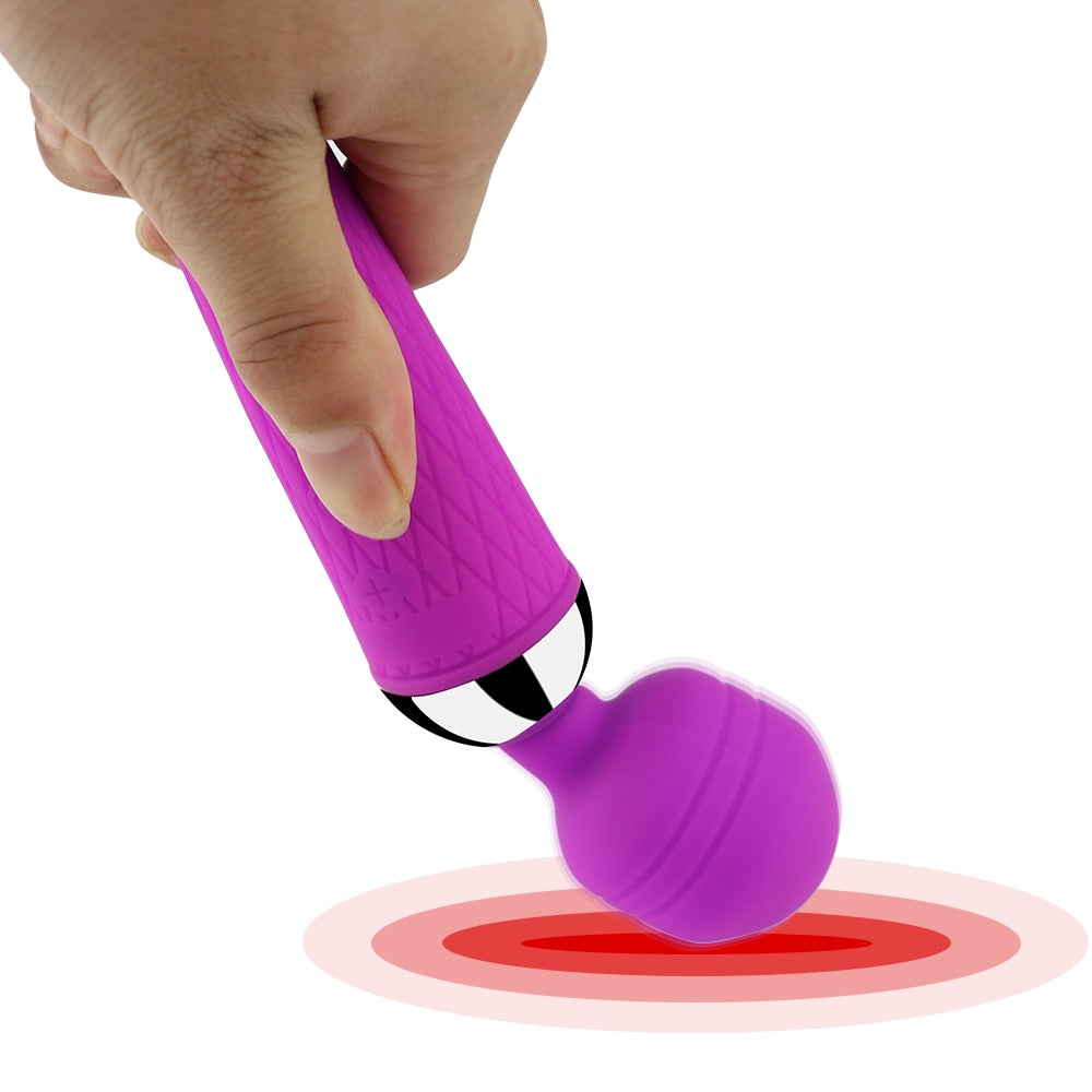 Powerful Magic AV Vibrator Wand Clitoris Stimulator G-Spot Dildo For Women Adult Sex Toy Store - SexxToys.Shop