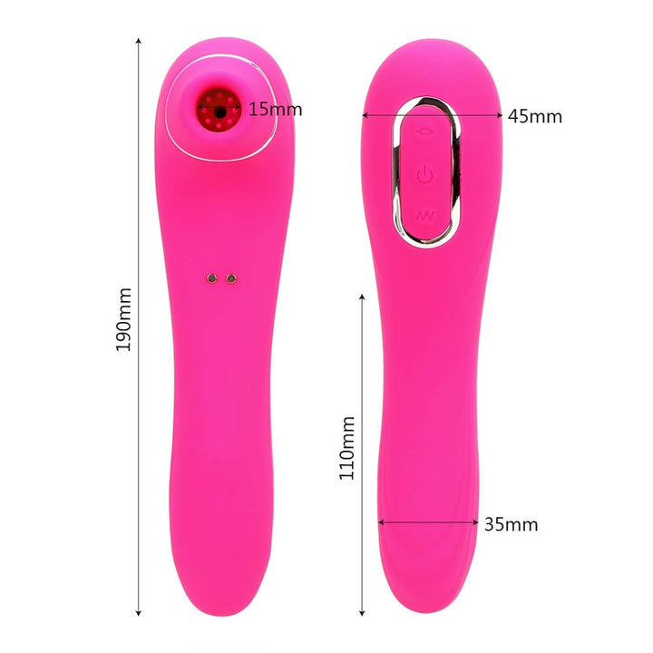 Clitoral Stimulator Oral Licking Nipple Sucking Tongue Vibrating 10 Speeds Clit Sucker Vibrator For Women Adult Sex Toy Store - SexxToys.Shop