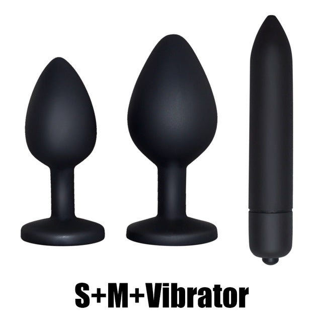 Soft Silicone Anal Butt Plug Prostate Massager Adult Sex Toy Store - SexxToys.Shop