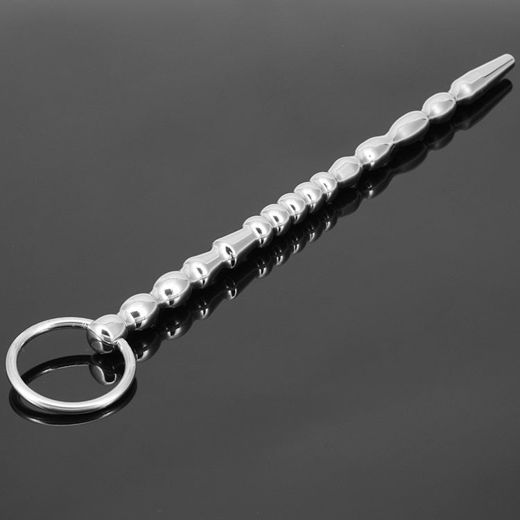 Premium Stainless Steel Urethral Dilator Penis Ring Sounding Rod Male Sex Toy Adult Sex Toy Store - SexxToys.Shop