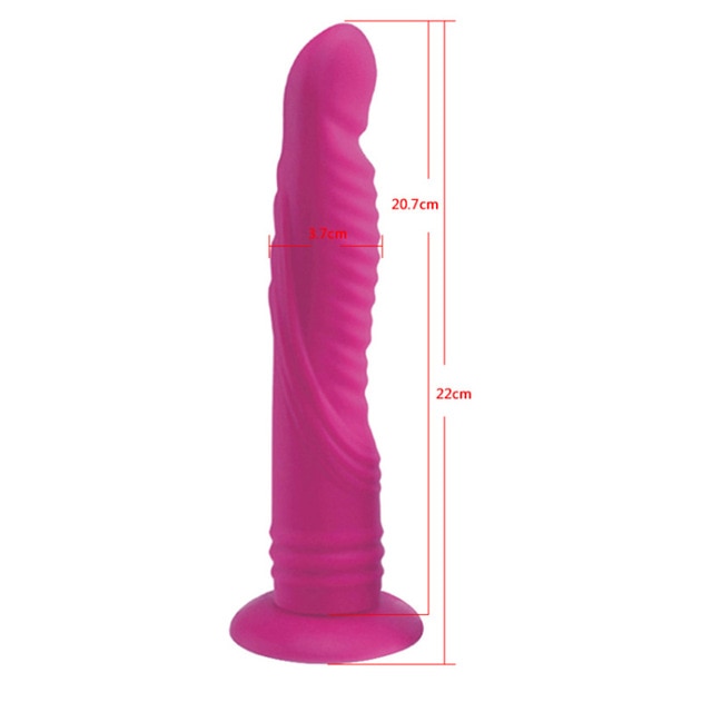 7 Speeds Realistic Vibrator Silicone Strap on Dildo Suction Cup Anal Butt Plug For Women Adult Sex Toy Store - SexxToys.Shop