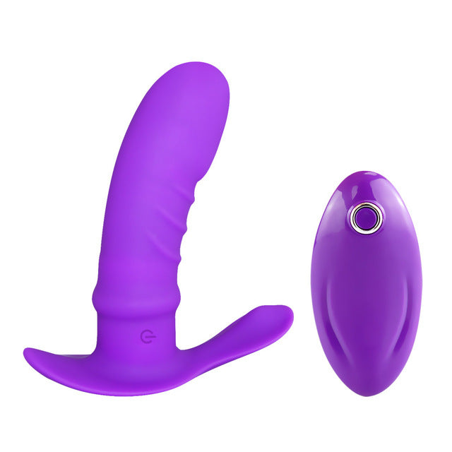 Wireless Remote Control Vibrator Dildo Vagina G-Spot USB Charging Clit Stimulator For Women Adult Sex Toy Store - SexxToys.Shop