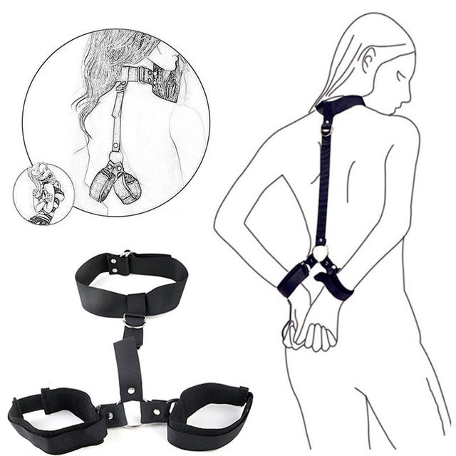 BDSM Slave Sex Toy Restraint Soft Handcuffs Bondage Set For Adults Couples Sex Pleasure Adult Sex Toy Store - SexxToys.Shop